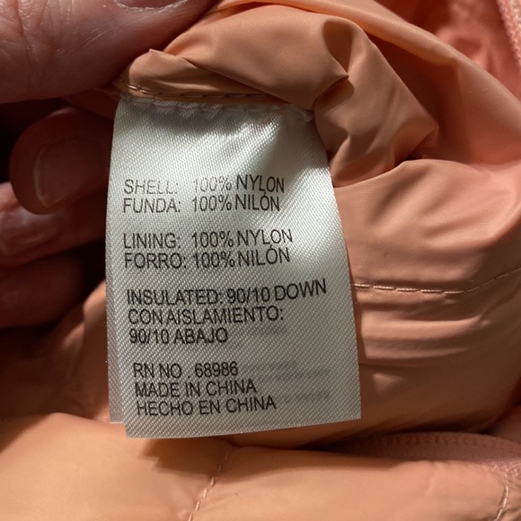 ICEBURG Puffer Down coat peach new with tags - Picture 10 of 11